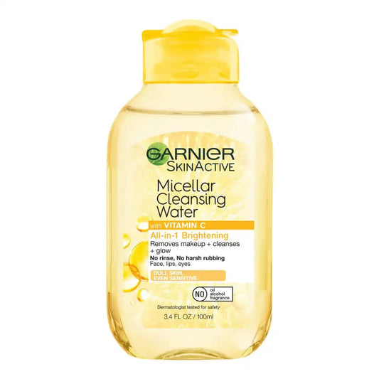 Garnier, SkinActive Micellar Vitamin-C Cleansing Water, 3.4 Fl Oz