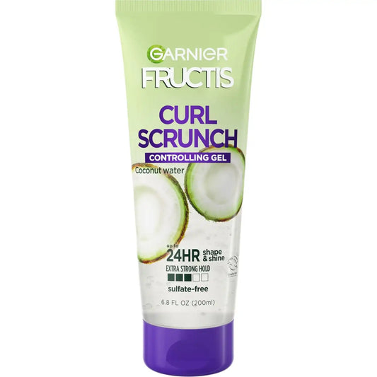 Garnier Fructis Style Scrunch Controlling Gel, Curl, 6.8 Fl Oz