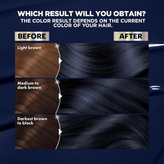 Garnier Nutrisse Ultra Color Hair Color, Permanent Hair Dye for Up to 8 Weeks of Bold, Vibrant, Fade-Resistant Results, Vegan & Cruelty-Free, IN1 Dark Intense Indigo (Midnight Iris), 1 Count