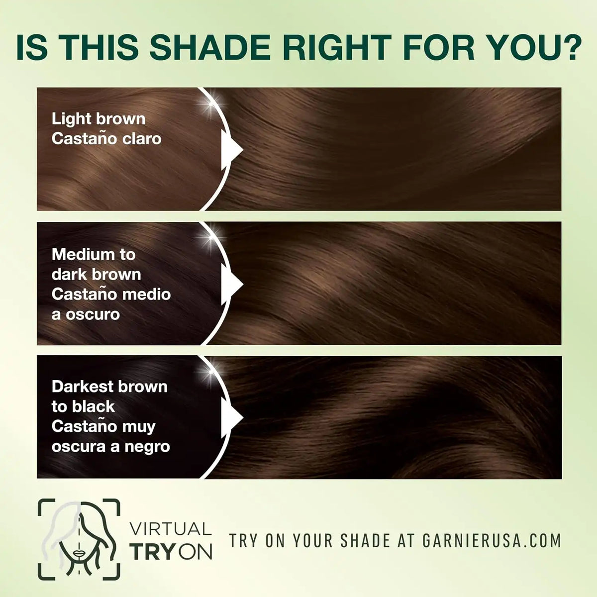Garnier Nutrisse Ultra Crème Hair Color, 413 Bronze Brown, 1 Count