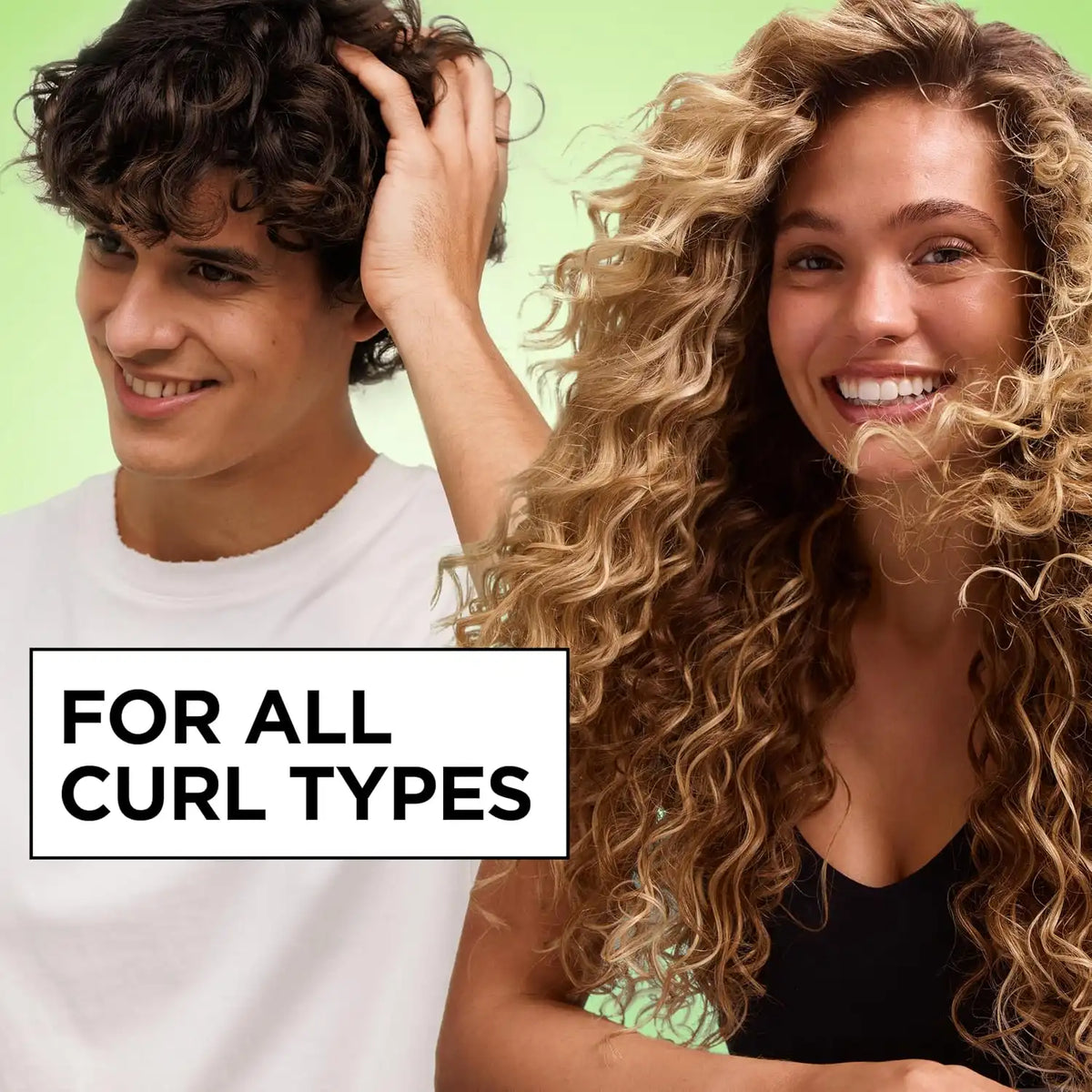 Garnier Fructis Curl Nourish Sulfate Free Moisturizing Shampoo, 12.5 Fl Oz, 1 Count (Packaging May Vary)