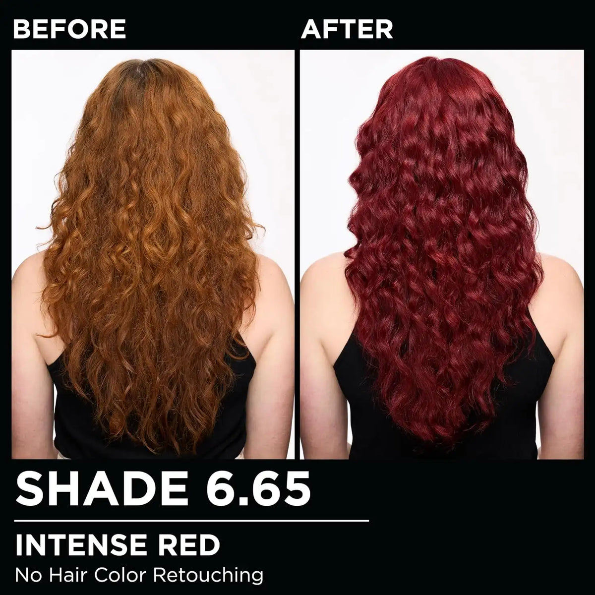 Garnier Olia Hair Color, Ammonia-Free Permanent Hair Dye, Oil-Powered Formula for 100% Gray Coverage and 3x Shinier Hair, Vegan & Cruelty Free, 6.65 Intense Red, 2 Count