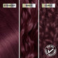 Garnier Hair Color Nutrisse Ultra Color Nourishing Creme, BR3 Intense Burgundy (Lotus Berry) Red Permanent Hair Dye, 1 Count (Packaging May Vary) (Pack of 2)