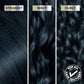 Garnier Hair Color Nutrisse Ultra Color Nourishing Creme, BL21 Reflective Blue Black (Blackberry Mojito) Permanent Hair Dye, 1 Count (Packaging May Vary) (Pack of 2)
