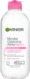 Garnier SkinActive Micellar Cleansing Water, For All Skin Types, 13.5 fl. oz.