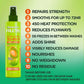 Garnier Fructis Sleek & Shine 10-in-1 Leave In Conditioner Spray for Dry, Frizzy Hair, Heat Protectant Up to 450F with Argan Oil & Plant Keratin, Provides Flyaway and Frizz Control, 8.1 Fl Oz (2 Pack)