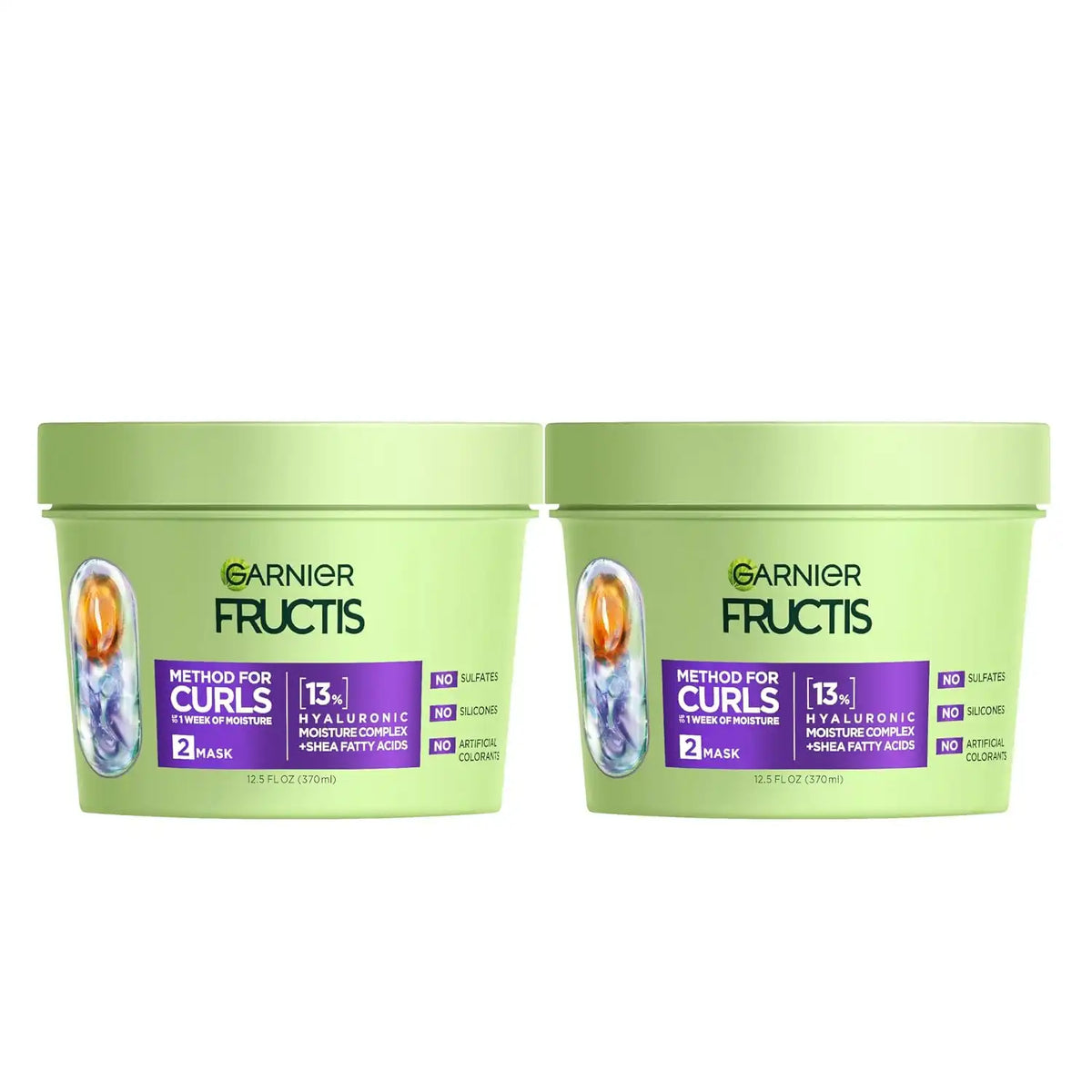Garnier Fructis Method for Curls Moisture Filling Hair Mask for Curly Hair