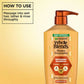 Garnier Whole Blends Honey Treasures Repairing Shampoo, Hair Repair Formula for Dry, Damaged Hair with Acacia, Manuka, and Lavender Honeys, 28 Fl Oz (Packaging May Vary)