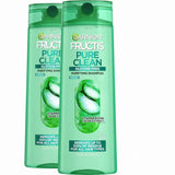Garnier Fructis Pure Clean Purifying Shampoo, Silicone-Free, 12.5 Fl Oz, (Packaging May Vary), (Pack of 2)