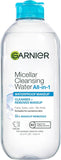 Garnier Skin Active Micellar Cleansing Water, 400 ml,13.5 Fl Oz