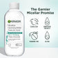 Garnier Micellar Water with Salicylic Acid, All-in-1 Mattifying Facial Cleanser and Makeup Remover for Oily and Acne Prone Skin, 13.5 Fl Oz, Pack of 2