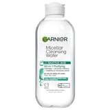 Garnier Micellar Water with Salicylic Acid, All-in-1 Mattifying Facial Cleanser and Makeup Remover for Oily and Acne Prone Skin, 13.5 Fl Oz