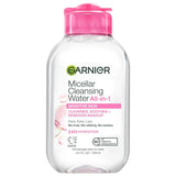 Garnier Micellar Water, Facial Cleanser & Makeup Remover, 3.4 Fl Oz