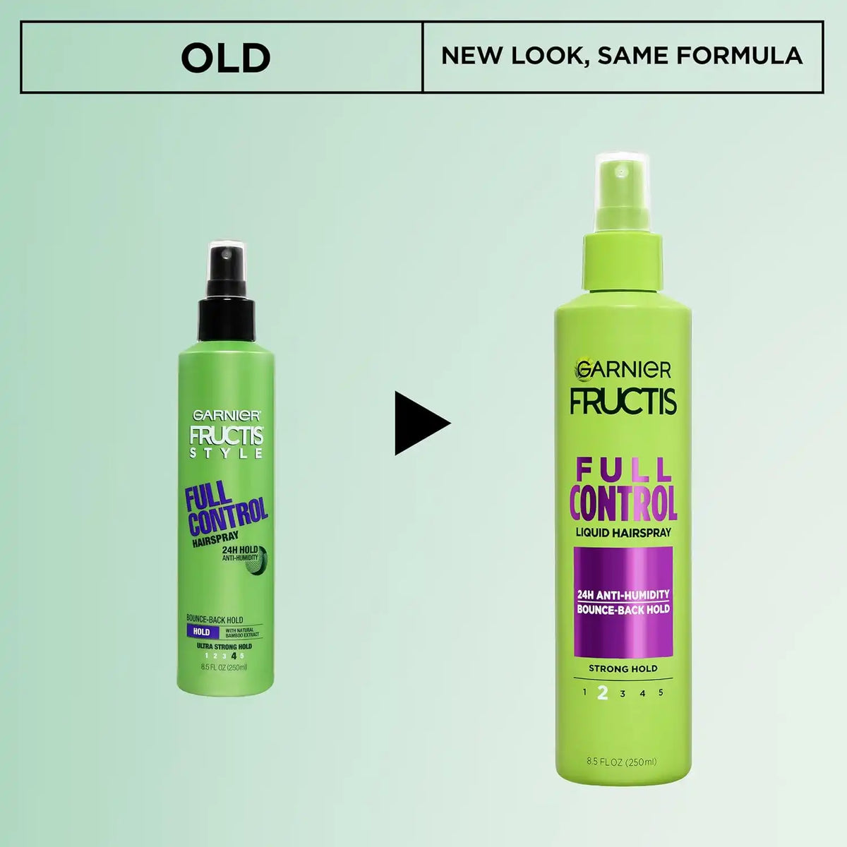 Garnier Fructis Full Control Hairspray, 24-HR Extra Strong Hold, 8.5 oz