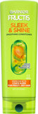 Garnier Fructis Sleek and Shine Conditioner, Frizzy, Dry, Unmanageable Hair, 621 ml
