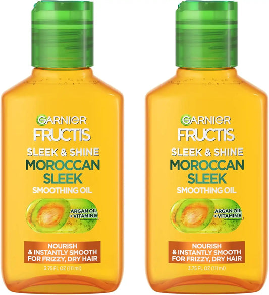 Garnier Hair Care Fructis Sleek and Shine Moroccan Oil Treatment, 111 ml(Pack of 2)