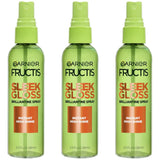 Garnier Fructis Style Brilliantine Shine Glossing Spray for High Shine Finish, Argan Oil, 3 Fl Oz, 3 Count (Packaging May Vary)