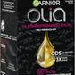 Garnier Olia Ammonia-Free Brilliant Color Oil-Rich Permanent Hair Color, 2.11 Platinum Black (Pack of 1) Black Hair Dye (Packaging May Vary)