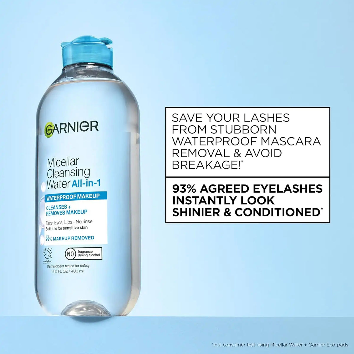 Garnier Skin Active Micellar Cleansing Water, 400 ml,13.5 Fl Oz