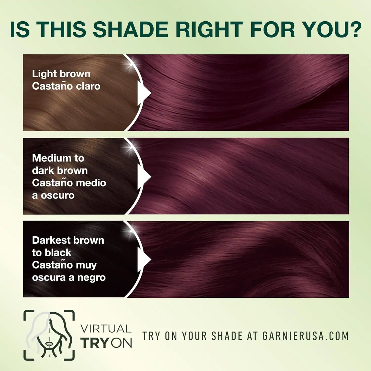Garnier Nutrisse Nourishing Color Creme - #42 Deep Burgundy for Unisex 1 Application Hair Color