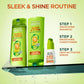 Garnier Fructis Sleek and Shine Sleek and Stay Hair Serum for Frizzy, Dry Hair, Heat Protectant Formulated with Alpha Silane, 1.7 Fl Oz(Packaging May Vary)