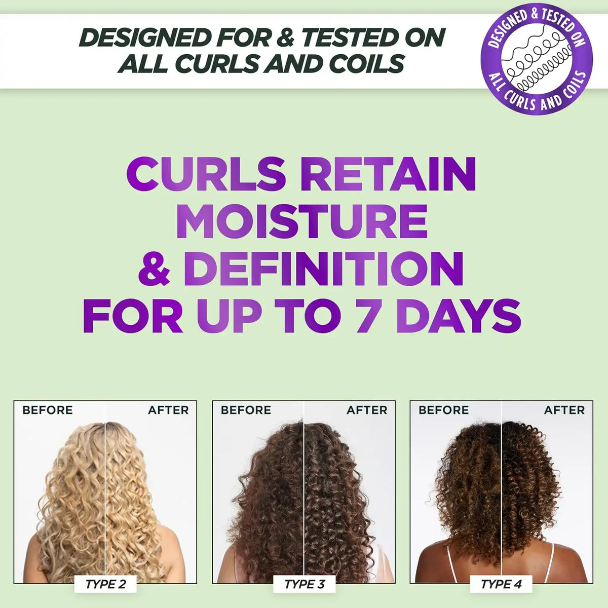 Garnier Fructis Method for Curls Moisture Filling Hair Mask for Curly Hair