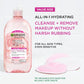 Garnier Micellar Water with Rose Water and Glycerin, Hydrating Facial Cleanser & Makeup Remover, For All Skin Types, Vegan, Cruelty Free, 23.7 Fl Oz (700mL), 1 Count