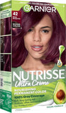 Garnier Nutrisse Nourishing Color Creme - #42 Deep Burgundy for Unisex 1 Application Hair Color