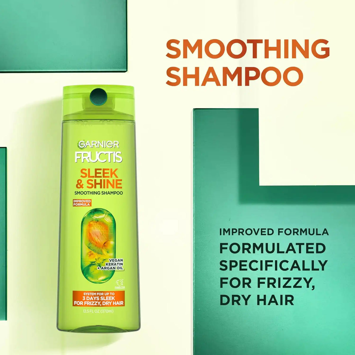Garnier Fructis Sleek & Shine Moroccan Sleek Oil Treatment, 3.75 fl. oz. 3 Count