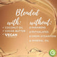 Garnier Whole Blends Smoothing Conditioner with Coconut Oil & Cocoa Butter for Frizzy Hair, Provides Up to 24 Hours of Anti-Frizz, Humidity Control and Smoothness, Vegan Formula, 22 fl oz, 2 Count
