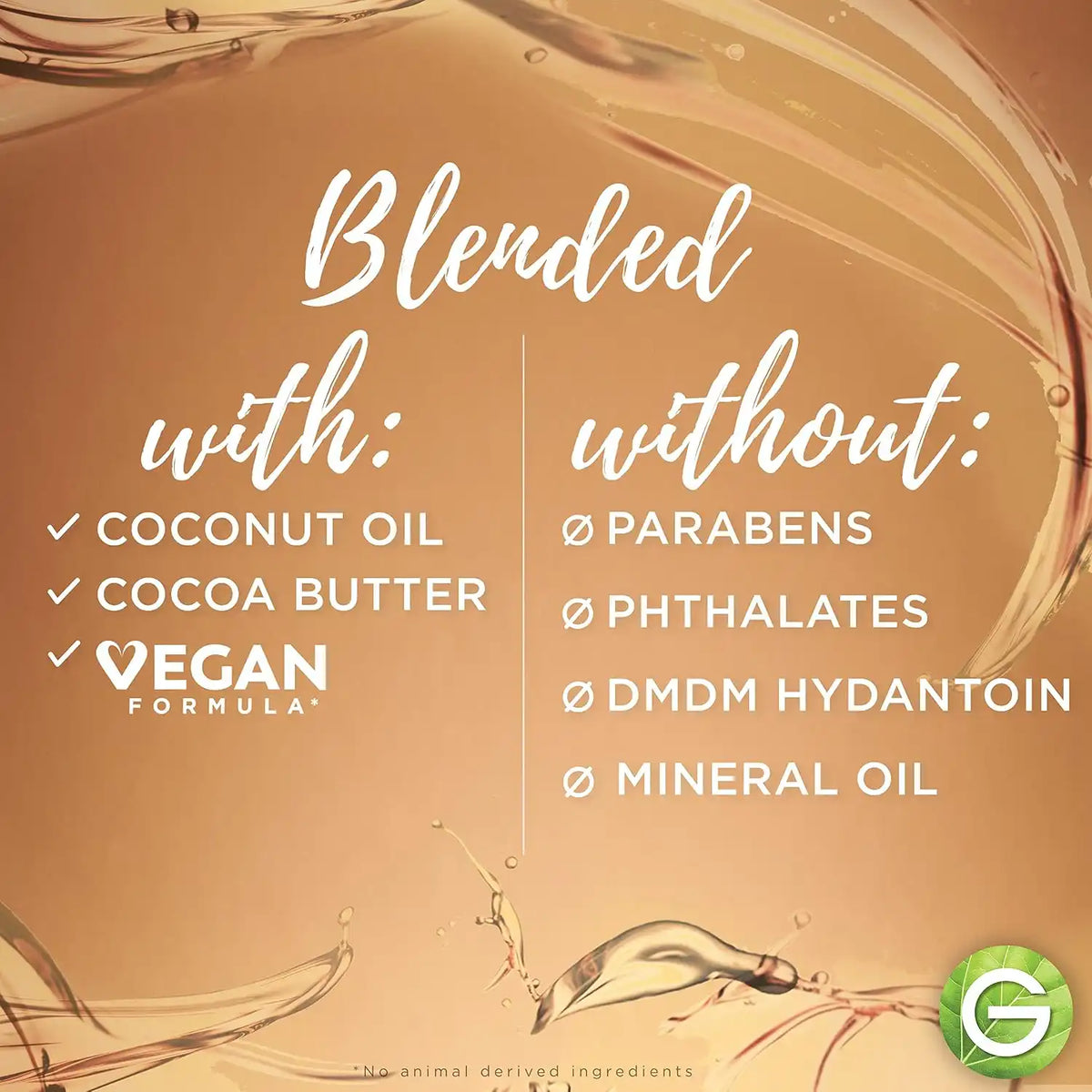 Garnier Whole Blends Smoothing Conditioner with Coconut Oil & Cocoa Butter for Frizzy Hair, Provides Up to 24 Hours of Anti-Frizz, Humidity Control and Smoothness, Vegan Formula, 22 fl oz, 2 Count