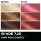 Garnier Olia Hair Color, Ammonia-Free Permanent Hair Dye, Oil-Powered Formula for 100% Gray Coverage and 3x Shinier Hair, Vegan & Cruelty Free, 7.20 Dark Rose Quartz, 2 Count