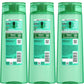 Garnier Fructis Pure Clean Purifying Shampoo, Silicone-Free, 12.5 Fl Oz, 3 Count (Packaging May Vary)