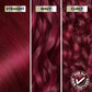 Garnier Nutrisse Ultra Color Hair Color, Permanent Hair Dye for Up to 8 Weeks of Bold, Vibrant, Fade-Resistant Results, Vegan & Cruelty-Free, RP1 Dark Intense Pink Red (Cherry Flamingo), 2 Count