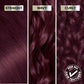 Garnier Nutrisse Ultra Color Hair Color, Permanent Hair Dye for Up to 8 Weeks of Bold, Vibrant, Fade-Resistant Results, Vegan & Cruelty-Free, BR2 Dark Intense Burgundy (Passion Fruit), 2 Count